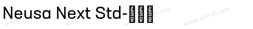 Neusa Next Std字体转换 Neusa Next Std字体转换